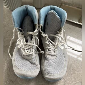 ASICS Wrestling Shoes Gray/Light Blue | Mens 11